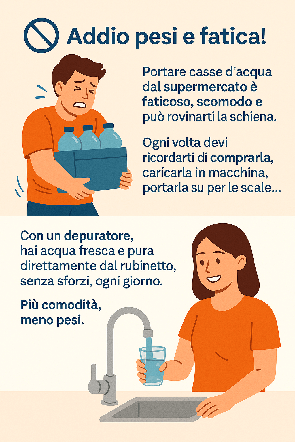 Niente più pesi